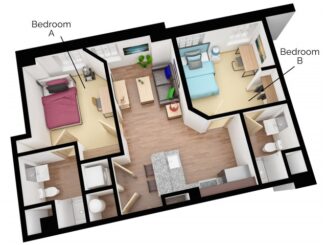 B1 Floor plan layout