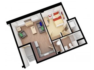 A1 Floor plan layout