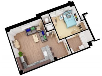 A2 Floor plan layout